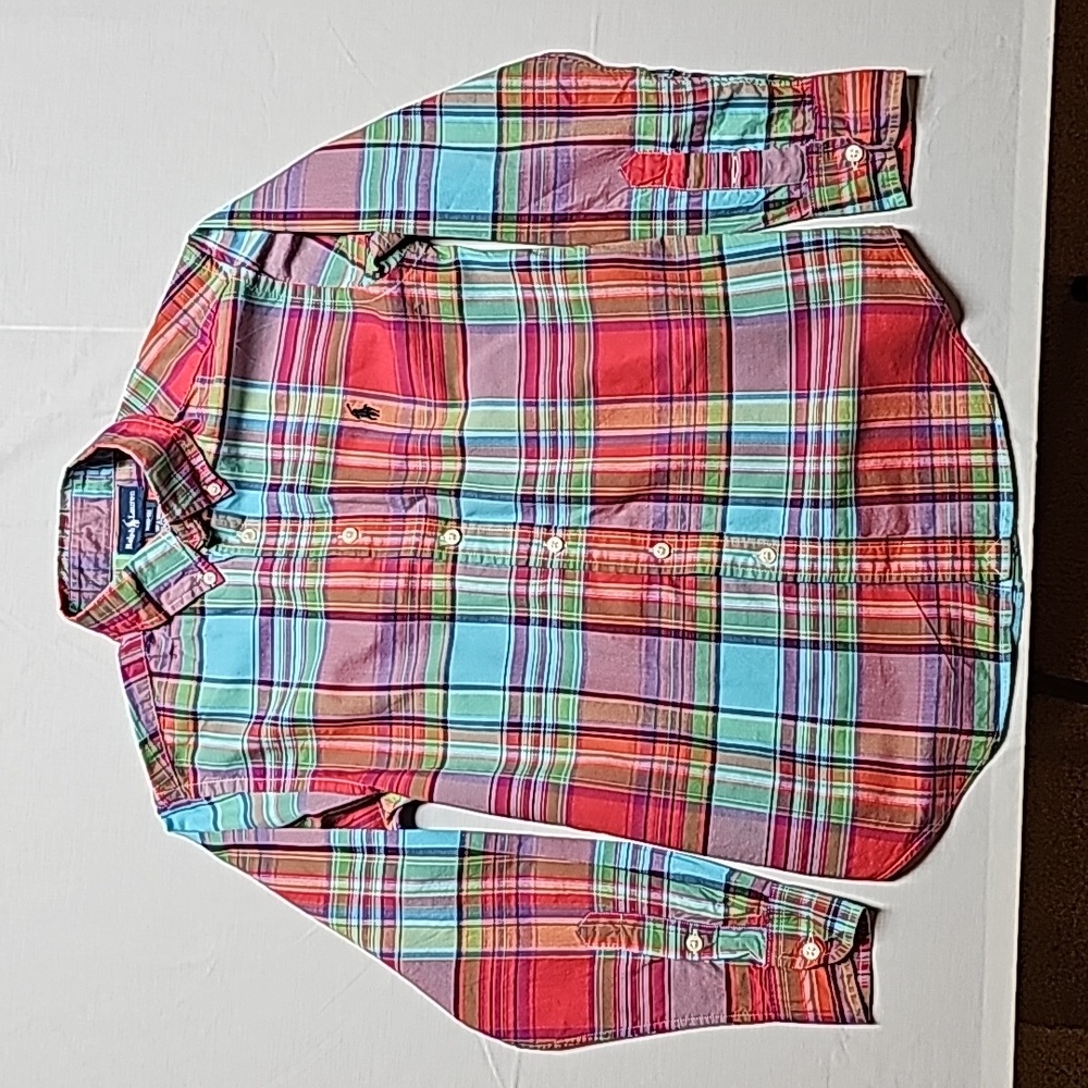 Polo Ralph Lauren long sleeve plaid button down